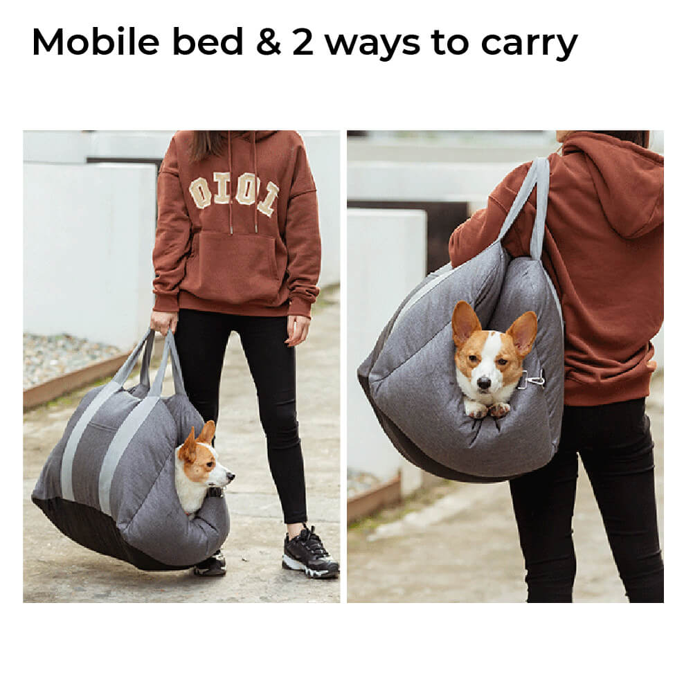 Comfortabel Hondenbed Voor Veilig Auto Reizen 🐾 4