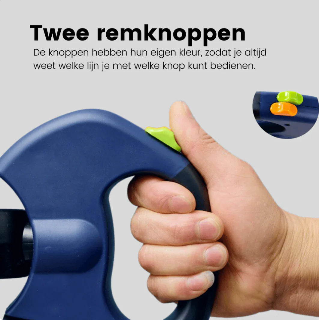 DuoLeash™ l Veilig Wandelen Met Twee Honden 🐾