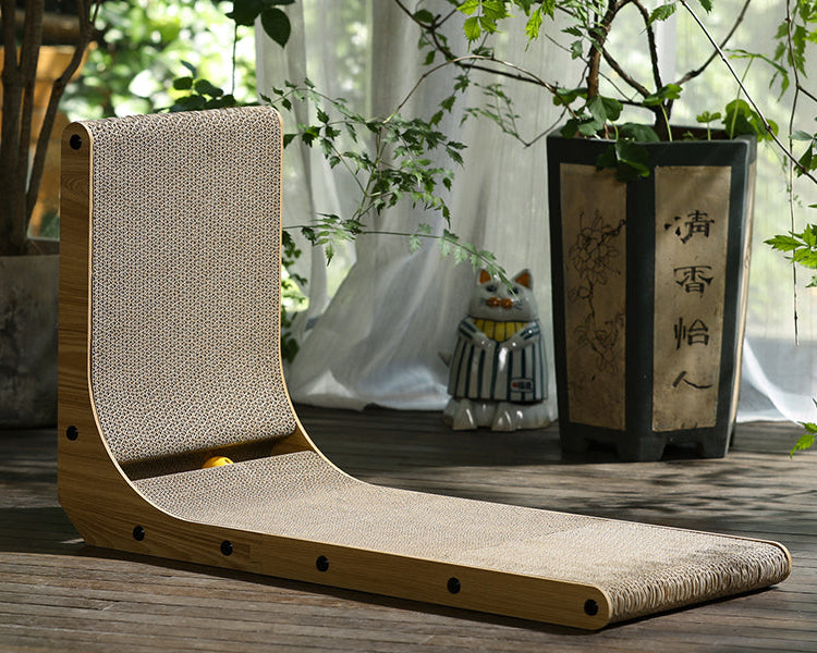 PawGuard™ L-Vorm Kattenkrabber – Voorkomt Krassen op Meubels