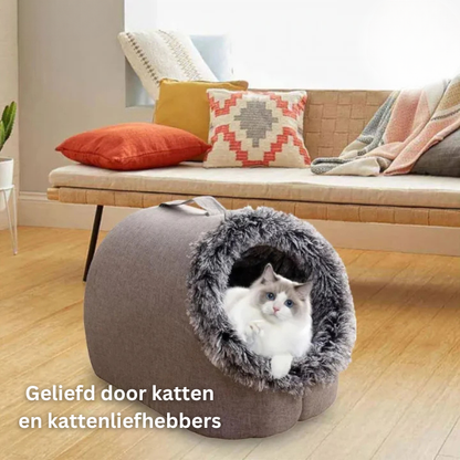CatCave™ Kattenmand - Warme Schuilplaats Voor Comfort