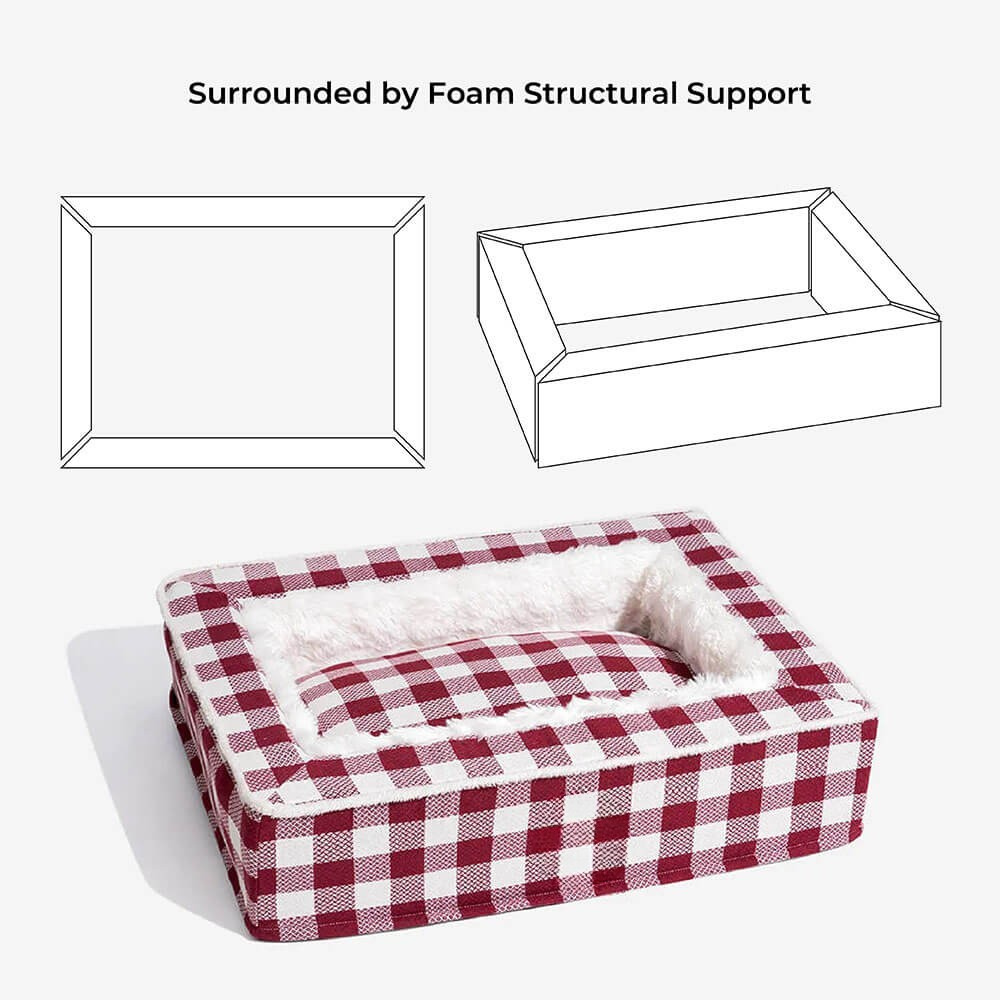 Cozy Haven | Orthopedic Dog Bed with Ergonomic Support | Comfortable Relief for All Breeds 6