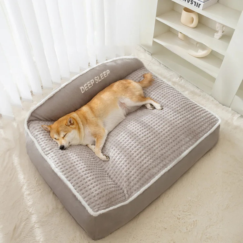 SnuggleNest | Orthopedic Dog Bed with Memory Foam & Supportive Edges | Cozy Haven for Restful Sleep 1