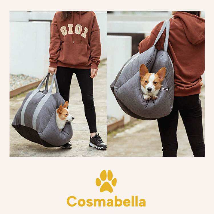 Luxe Honden Autostoel met Veiligheidsriem en Waterdicht Ontwerp – Comfortabele en Stijlvolle Reisoplossing voor Kleine Honden - 7