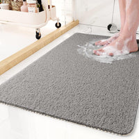 AquaLuxe | Antislip Shower Mat with Hygienic Drainage System | Soft Texture for Safe and Comfortable Showers 1