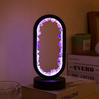 Natural Amethyst Lamp | Unique Handmade Crystal Décor with Soft Ambient Light | Tranquil Illumination for Relaxation 7
