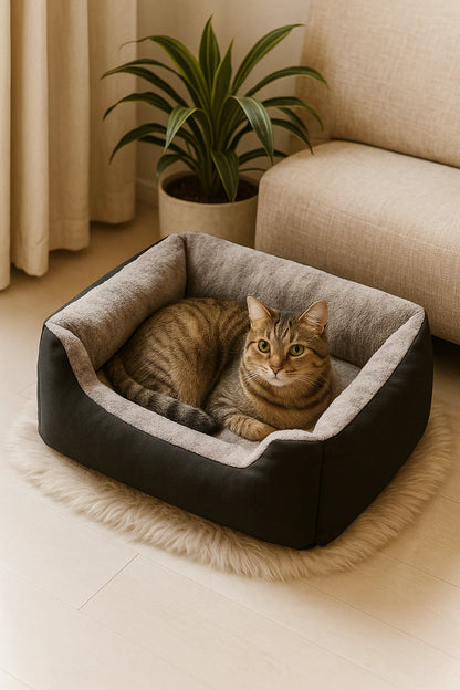 Zacht en Warm Droombed voor Katten en Honden – Orthopedische Ondersteuning en Makkelijk Schoon te Maken, Minimalistisch Design - 4