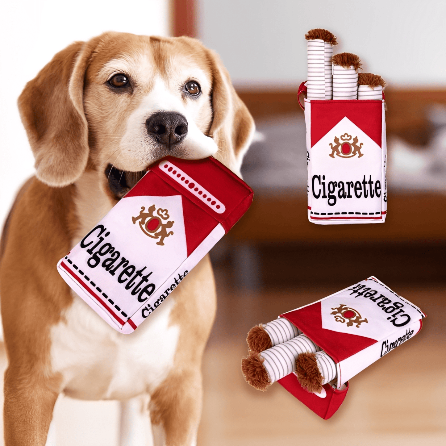 ChewCigarette Hondenspeelgoed voor Sterke Kauwers - Duurzaam Plezier 0