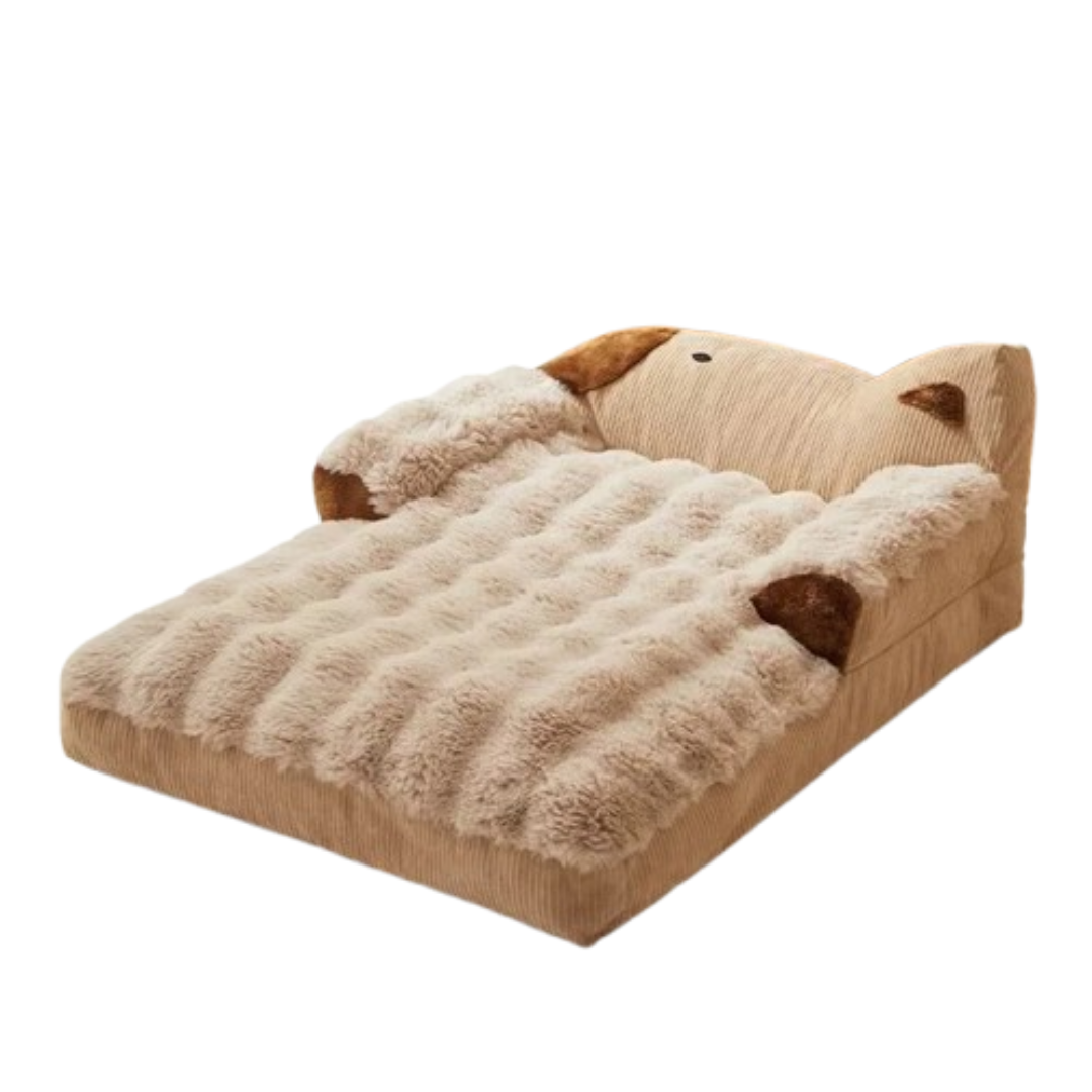 ComfortHaven – Wasbare Honden Sofa voor Grote Honden met Antislipbodem 0