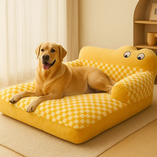 ComfortPlus – Orthopedische Hondenbank voor Grote Honden met Wasbare Hoes en Antislip Onderkant 1