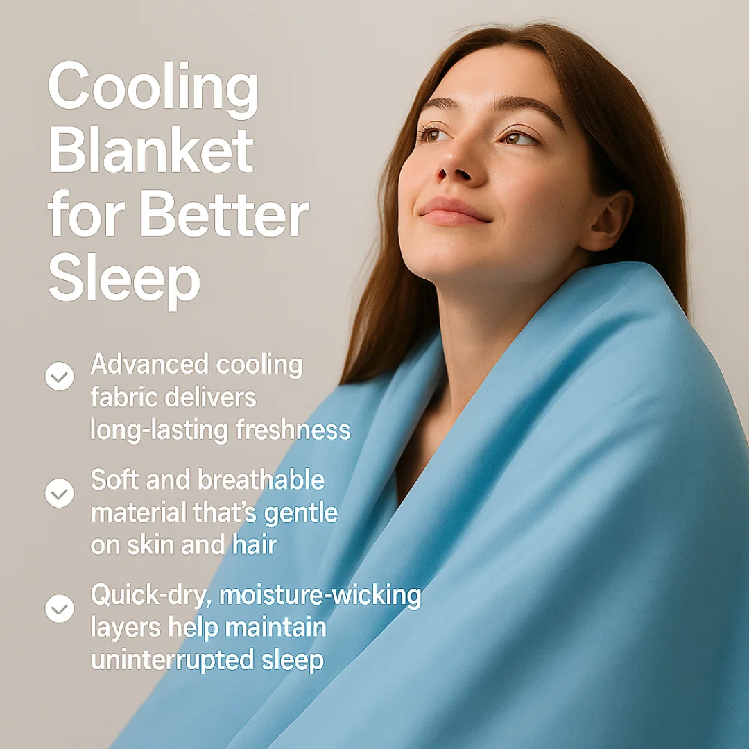 CoolRest | Cooling Blanket for Bed with Advanced Cooling Technology | Lightweight Comforter for Hot Sleepers 2