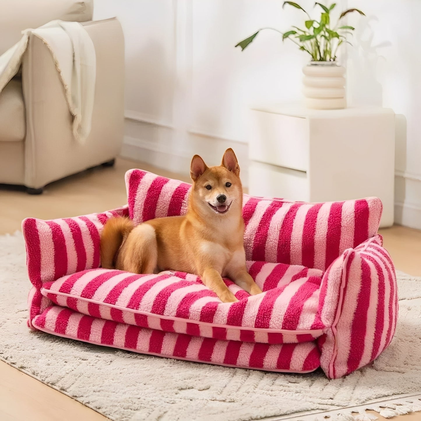 CoziNest Hondenbed Sofa voor Warmte en Comfort 5