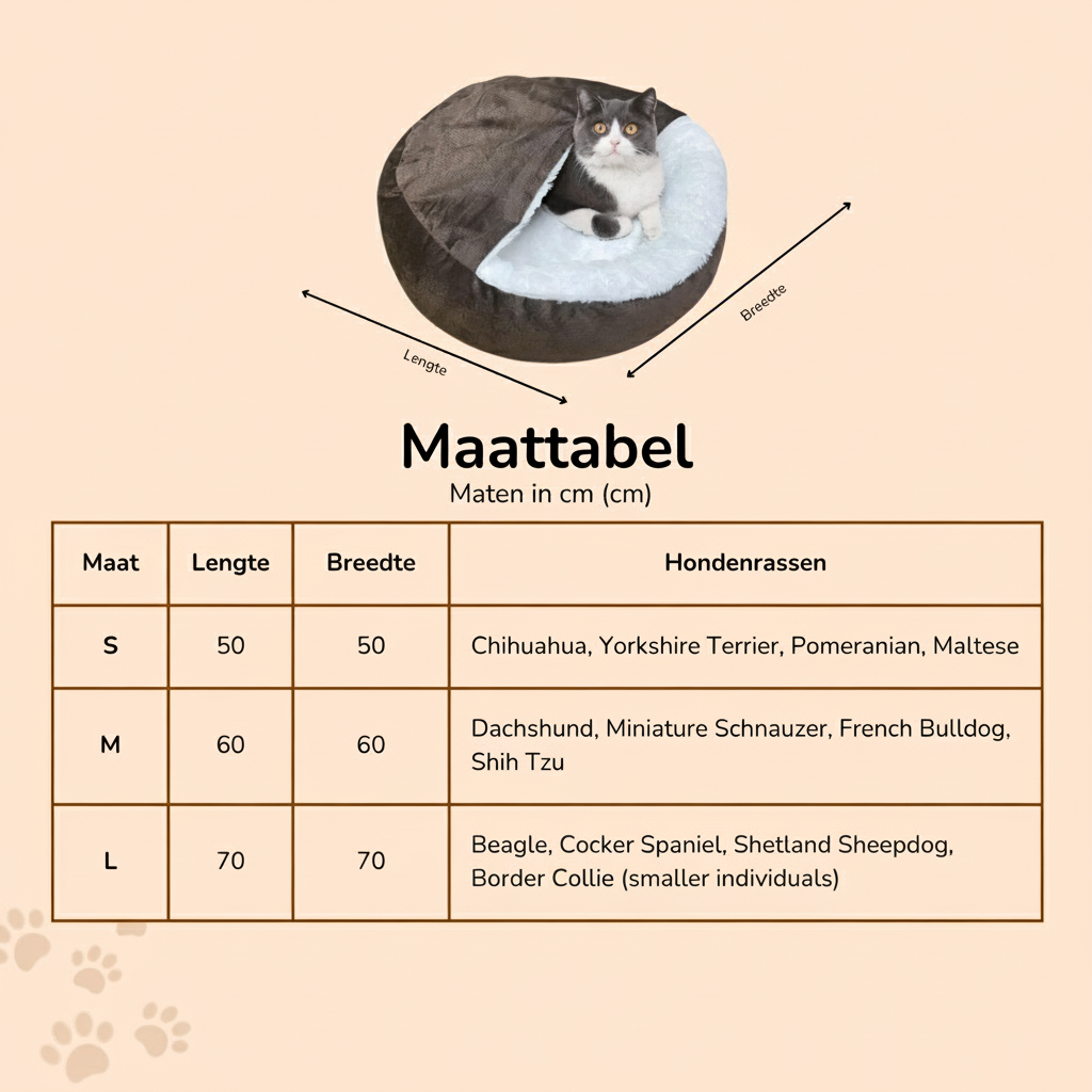 CuddleCave Huisdiermand Voor Ultiem Comfort 8