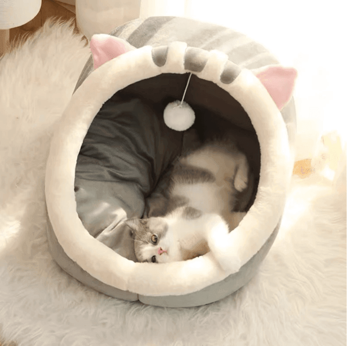 CuddlePaw Kattenbed | Warm en Comfortabel Nest voor Katten 1