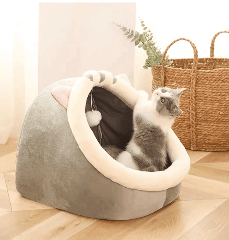 CuddlePaw Kattenbed | Warm en Comfortabel Nest voor Katten 2