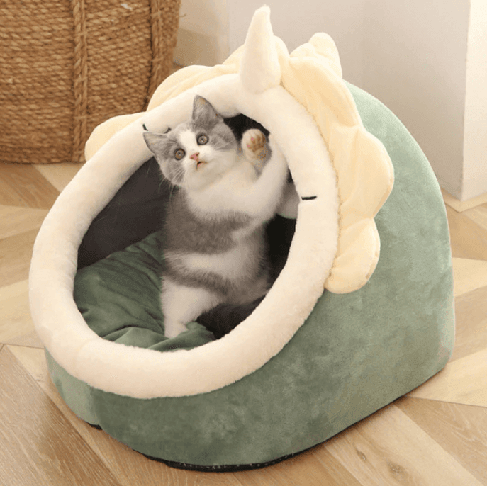 CuddlePaw Kattenbed | Warm en Comfortabel Nest voor Katten 7