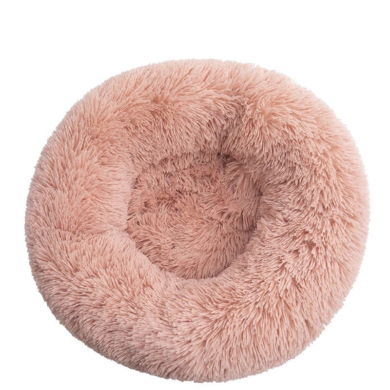 FluffyDonut | Luxe Orthopedic Dog Bed with Self-Warming Fleece | Cozy Nest for Deep Relaxation 12