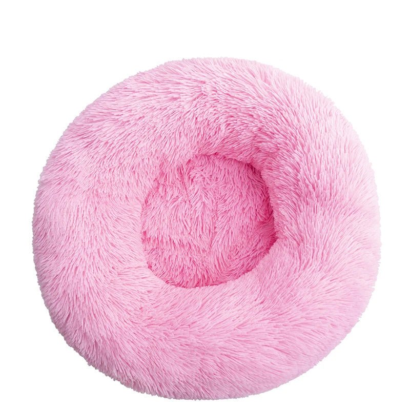 FluffyDonut | Luxe Orthopedic Dog Bed with Self-Warming Fleece | Cozy Nest for Deep Relaxation 17