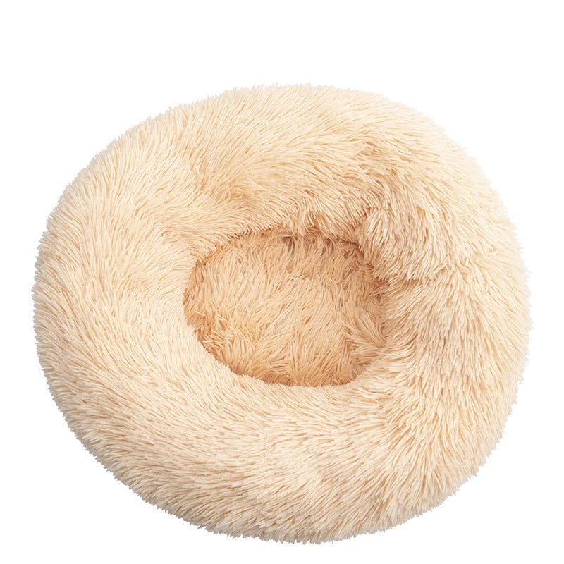 FluffyDonut | Luxe Orthopedic Dog Bed with Self-Warming Fleece | Cozy Nest for Deep Relaxation 21