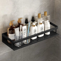 AluPro | Black Shower Caddy with Rust-Resistant Design | Space-Saving Shelf for Organized Bathrooms 1