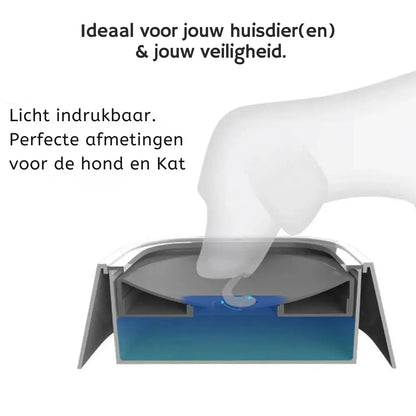 Els Pet Anti-Spat Waterbak voor Honden en Katten - Droge Vloeren 6