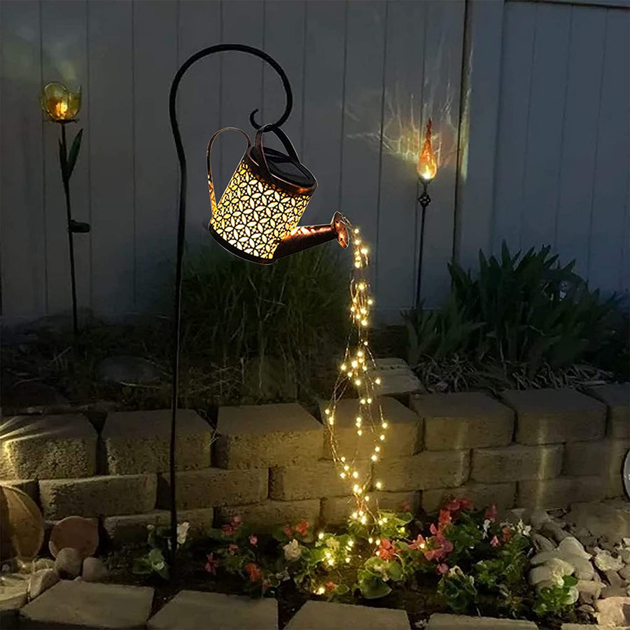 MagiCan | Solar Garden Light with Unique Star Design & Warm White LEDs | Eco-Friendly Outdoor Decor for Enchanting Spaces 1