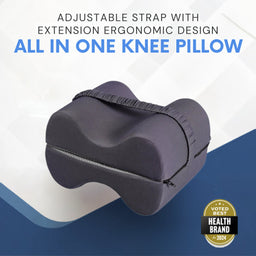 Ergonomic Knee Pillow for Sleeping | Medical-Grade Memory Foam Design for Spine Alignment and Pain Relief 0