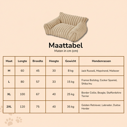 FluffEase Orthopedische Hondenmand Voor Comfortabele Slaap 7