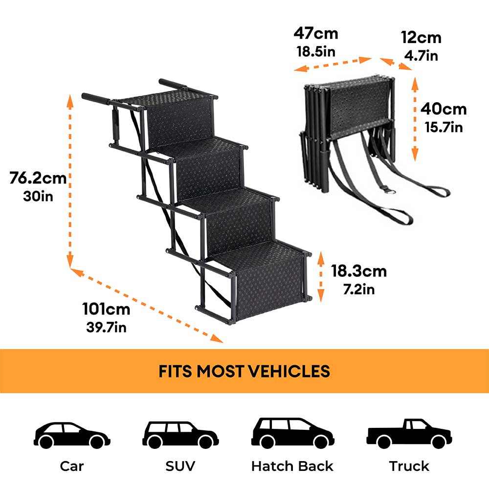Hondenautotrap - Veilig en Comfortabel In- en Uitstappen 5