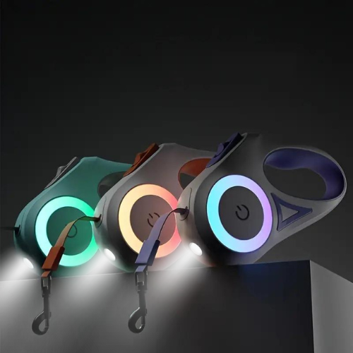 GlowLeash™ LED Hondenriem voor Veilige Avondwandelingen 1