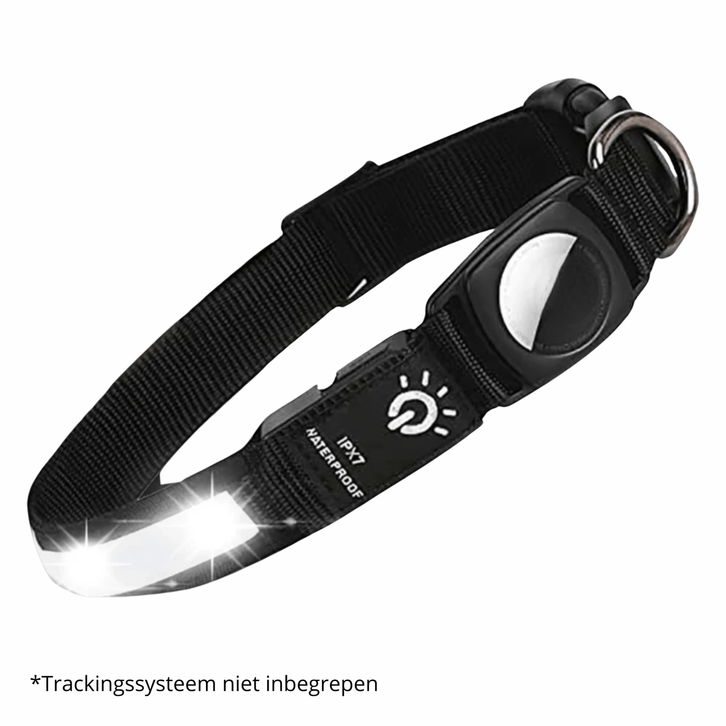 GlowTrack GPS Hondenhalsband voor Veiligheid en Zichtbaarheid 0