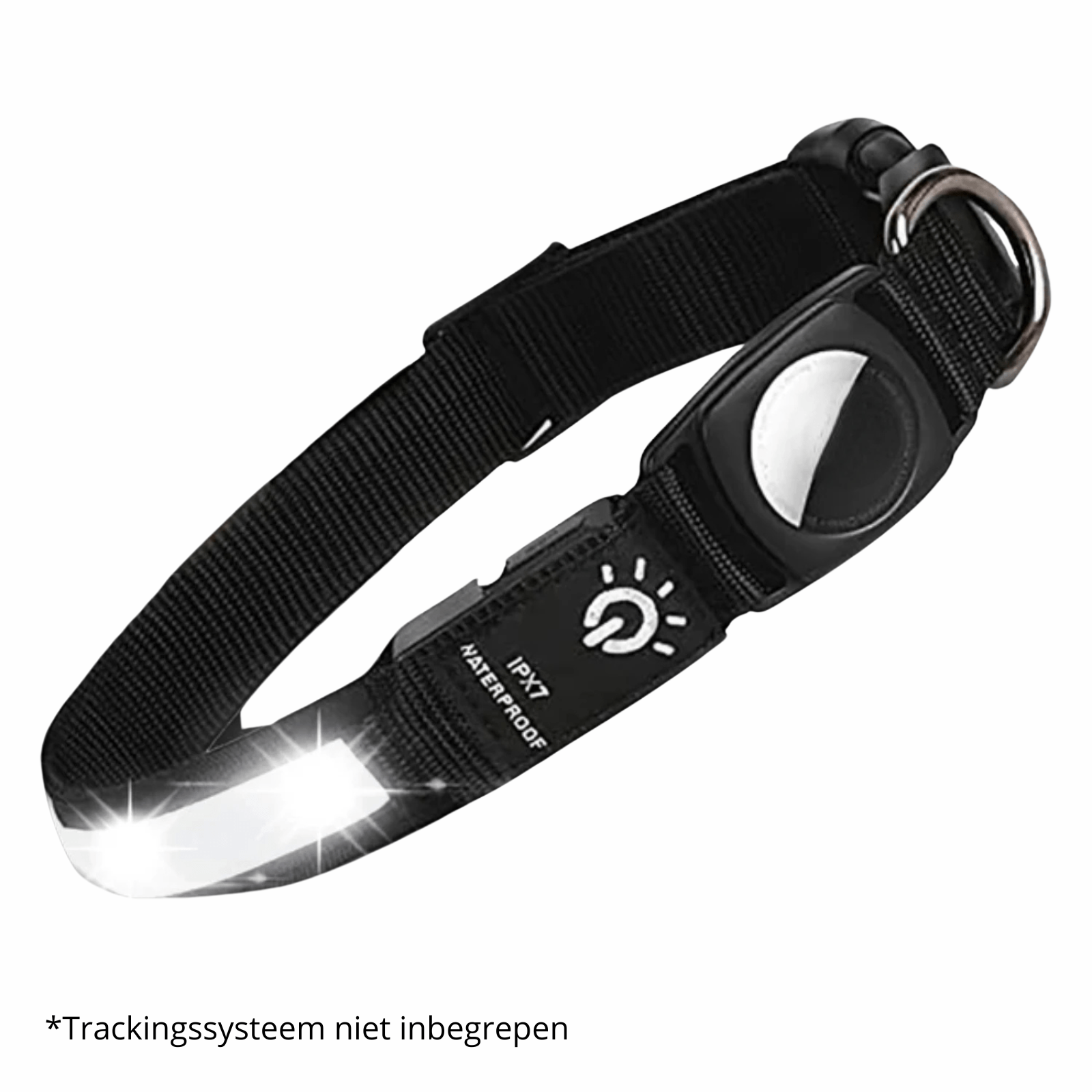 GlowTrack GPS Hondenhalsband voor Veiligheid en Zichtbaarheid 0
