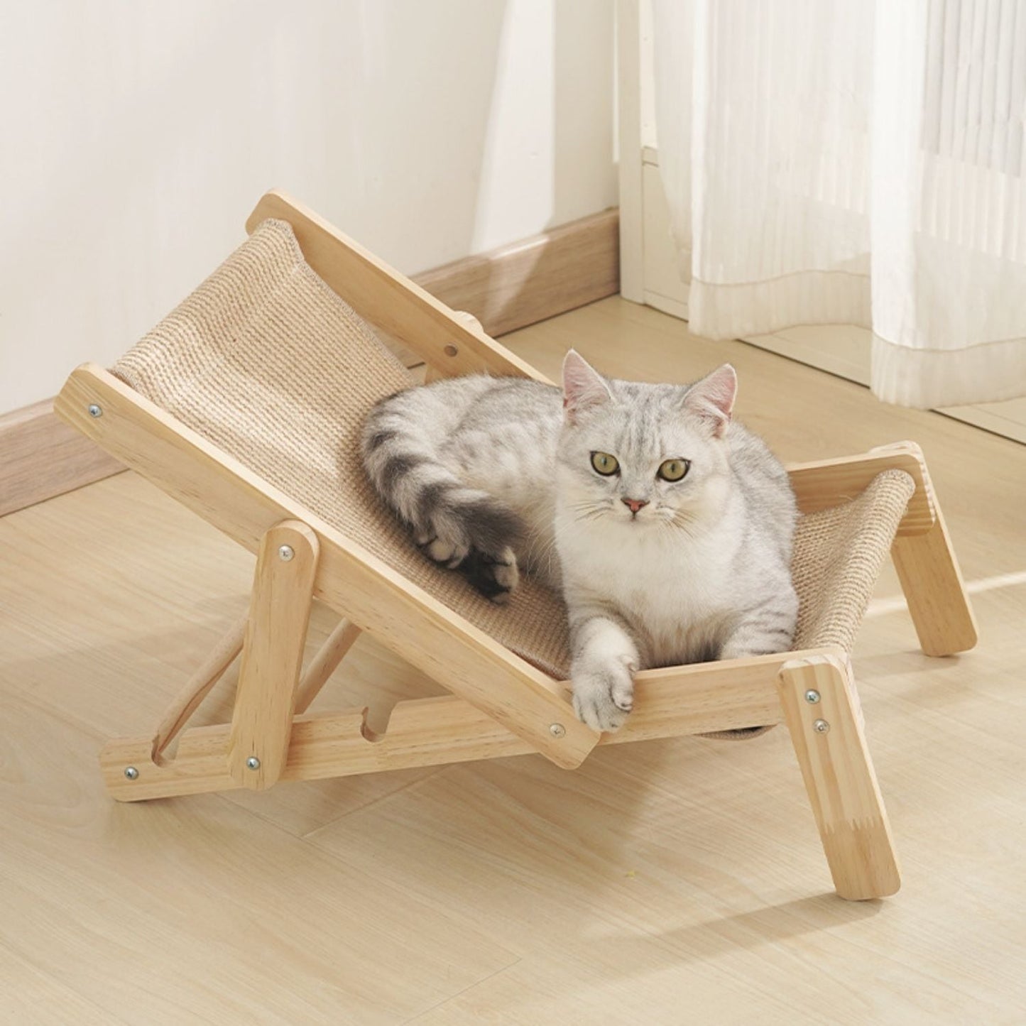 Houten Kattenbed - Ultiem Comfort Voor Jouw Kat 0