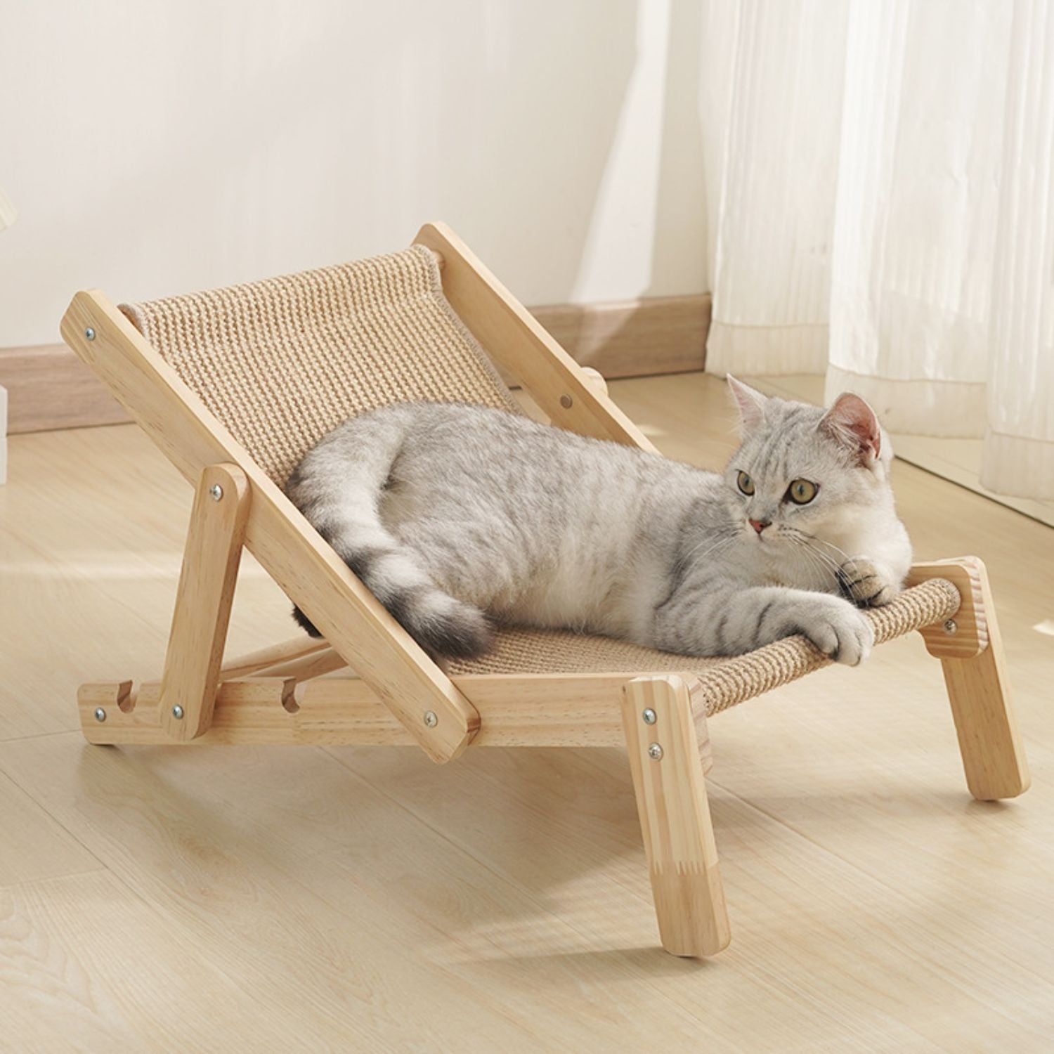 Houten Kattenbed - Ultiem Comfort Voor Jouw Kat 1