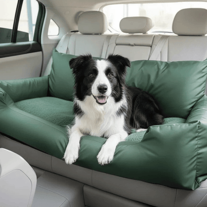 Katoenen Hondenmand Voor Auto - Comfortabele Reis Voor Huisdieren 6