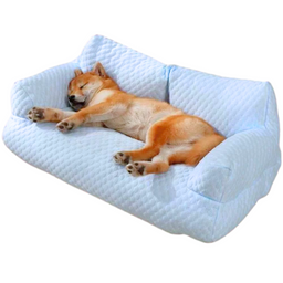 CoolPaw | Cooling Dog Bed with Breathable Ice Fiber & Anti-Slip Base | Comfortable Resting Spot for All Dogs 1