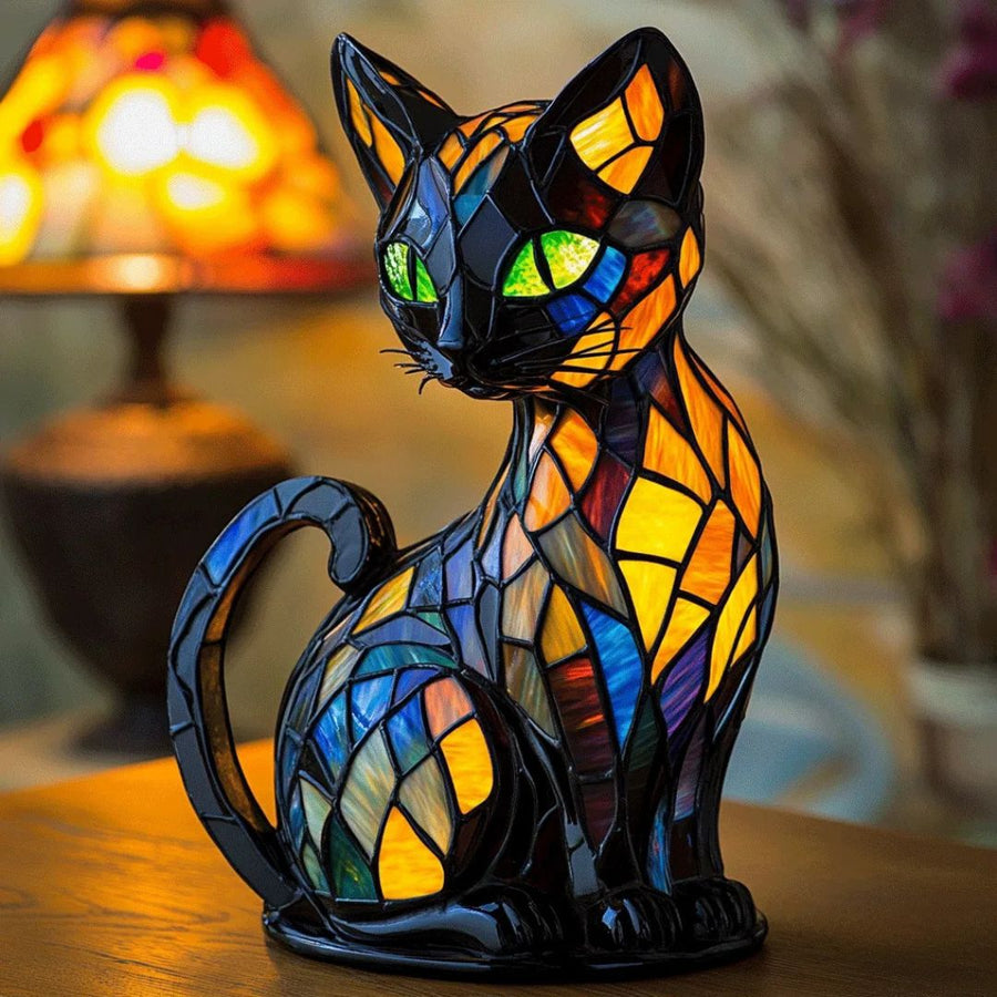 LichtKat | LED Cat Lamp with Handmade Design & Soft Glow | Unique Home Decor for Cat Lovers 1