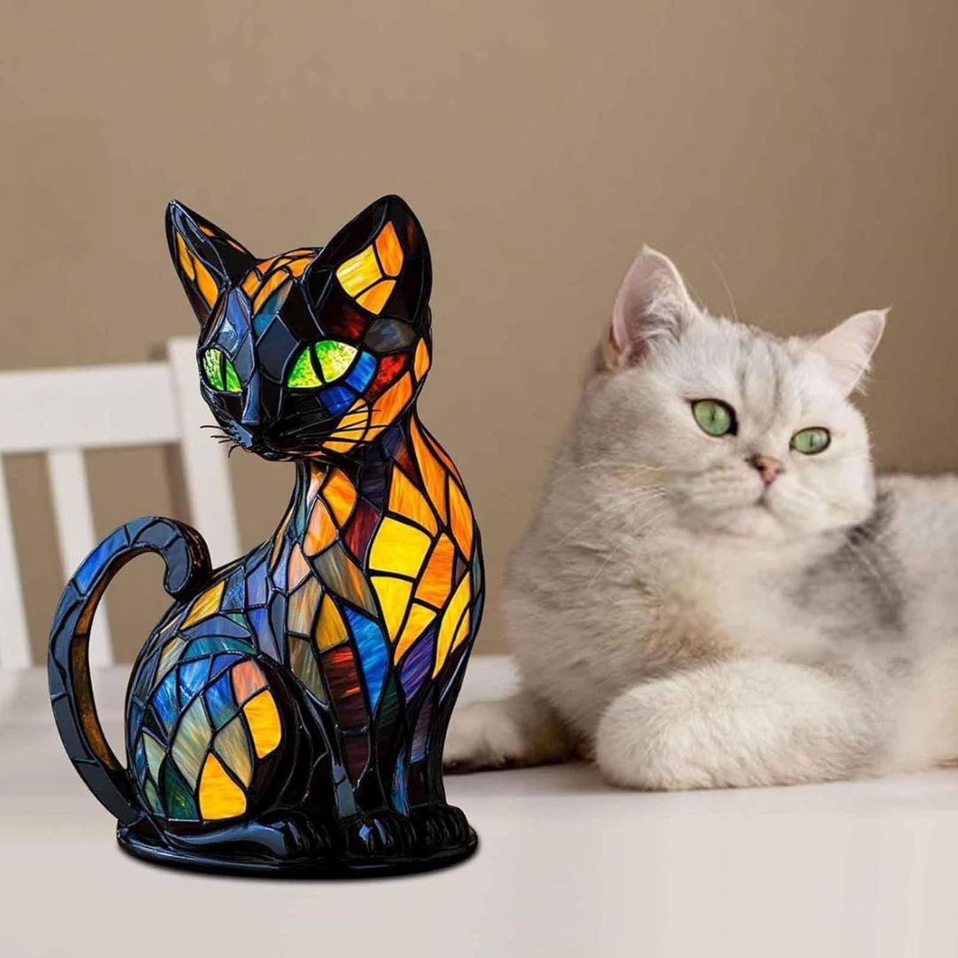 LichtKat Handgemaakte Lamp Voor Kattenliefhebbers 5