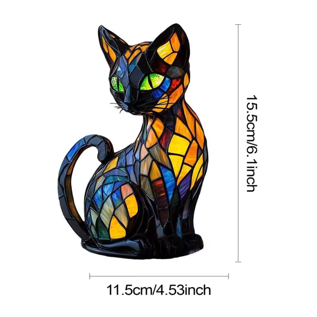 LichtKat | LED Cat Lamp with Handmade Design & Soft Glow | Unique Home Decor for Cat Lovers 7