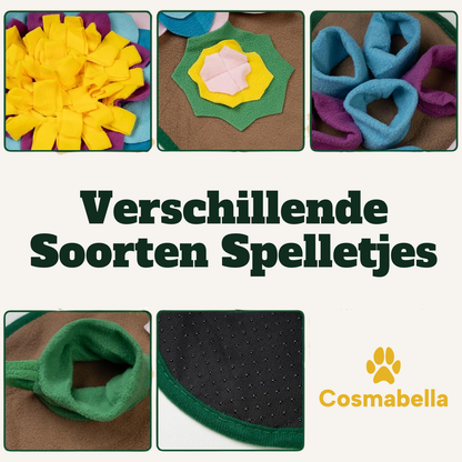 Snuffelmat voor Honden - Mentale Stimulatie, Vermindert Verveling en Stress, Wasbaar en Duurzaam, Geschikt voor Alle Rassen - 3