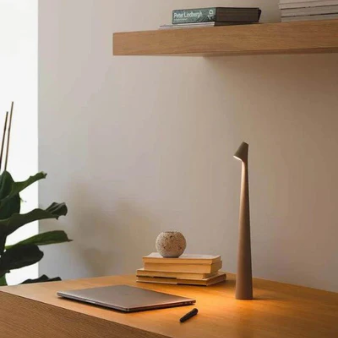 SlimShine | Wireless LED Table Lamp with Touch Control | Scandinavian Design for Cozy Ambiance 2
