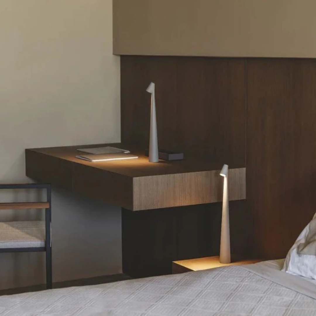 SlimShine | Wireless LED Table Lamp with Touch Control | Scandinavian Design for Cozy Ambiance 5