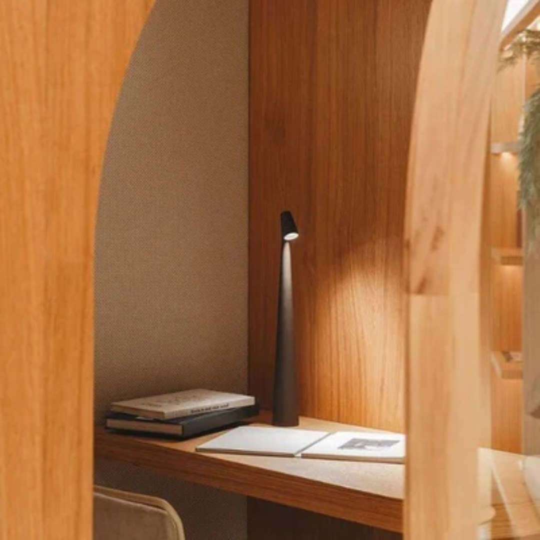 SlimShine | Wireless LED Table Lamp with Touch Control | Scandinavian Design for Cozy Ambiance 6