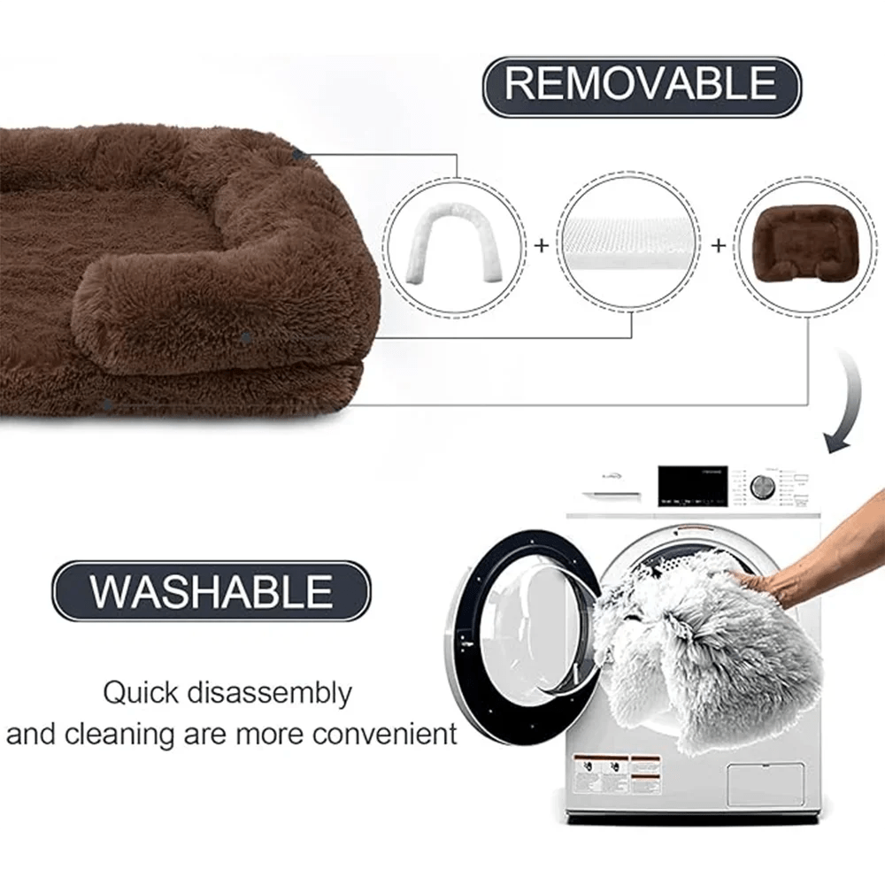 PawRelief | Orthopedic Pet Bed with Memory Foam & Washable Cover | Cozy Support for Dogs and Cats 5