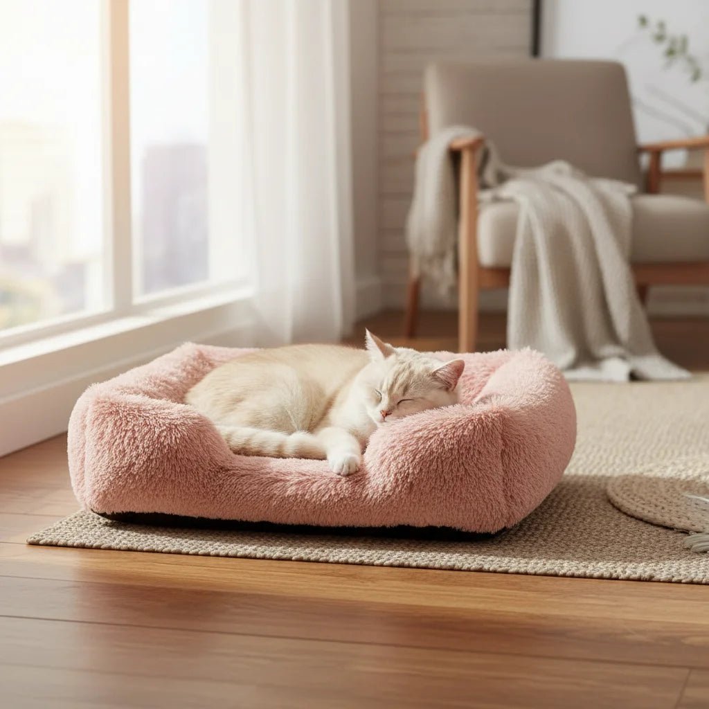 PawRelief | Orthopedic Pet Bed with Memory Foam & Washable Cover | Cozy Support for Dogs and Cats 6