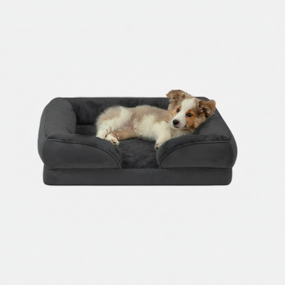 Premium Orthopedisch Hondenbed met Traagschuim, 4-Zijdige Bolsters en Antislip Onderzijde 13