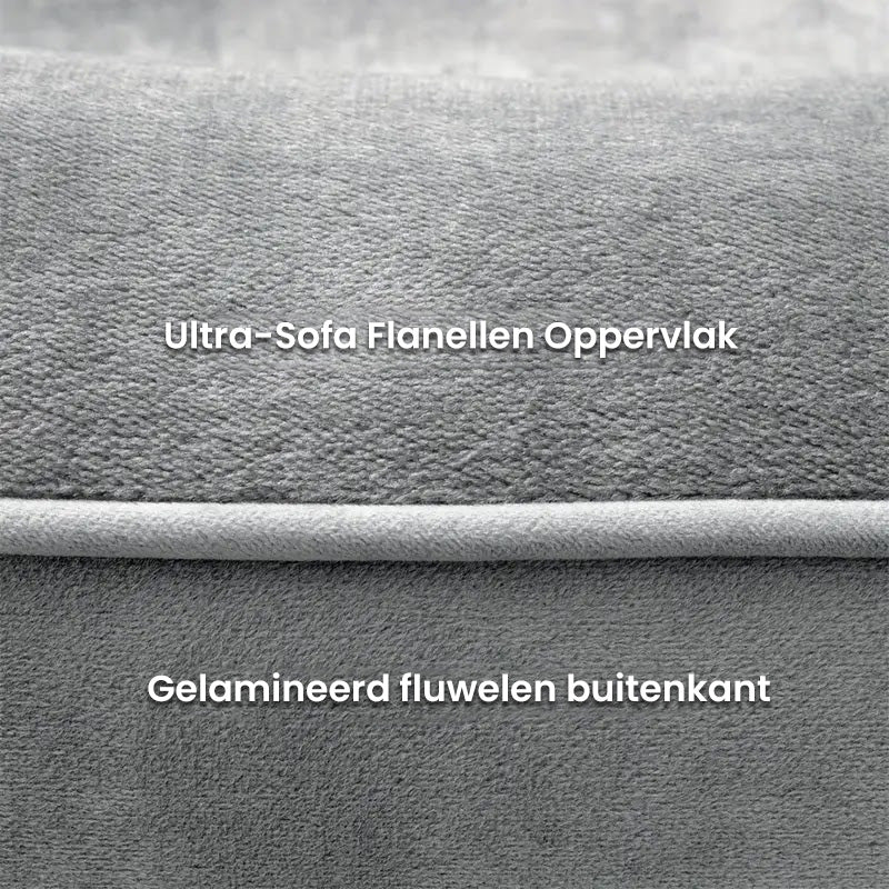 Premium Orthopedisch Hondenbed met Traagschuim, 4-Zijdige Bolsters en Antislip Onderzijde 8