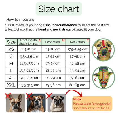 Reflecterende Honden Muilkorf - Veilig en Comfortabel 2