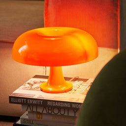 DecoMaster | Retro Mushroom Floor Lamp with Warm Ambient Light | Unique Italian Design for Cozy Atmosphere 1