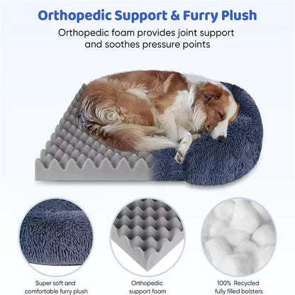 PawRelief™ Orthopedisch Comfortbed – Luxe Steun & Diepe Ontspanning