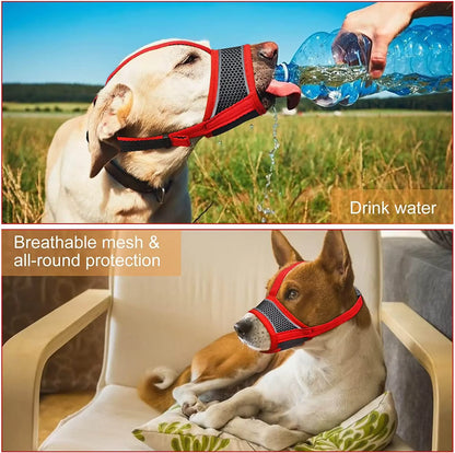 ReflectiveComfort™ Honden Muilkorf – Ademend & Veilig